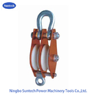 Nylon Sheave 50KN 100KN Wire Rope Hoists Tackle Pulley Block