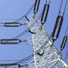 Khả năng chịu gió cao Q355 Q255 Lưới thép Cột điện bằng thép
