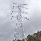 Cột lưới thép Anger cho truyền tải điện 110kV 132kV