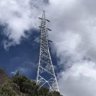 Tháp truyền tải lưới thép góc 110 132kV 4 chân