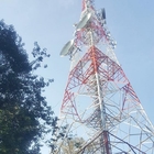 Tháp lưới thép viễn thông GSM 76m tự hỗ trợ