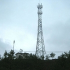 Tháp lưới thép viễn thông GSM 76m tự hỗ trợ