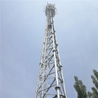Tháp viễn thông tự hỗ trợ 3 góc 60m bằng thép mạ kẽm có chân