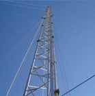 Tháp viễn thông hình ống tự hỗ trợ Chiều cao 15 - 60m để truyền tín hiệu