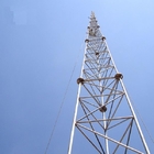 Tháp viễn thông lưới 25m hình ống thép mạ kẽm