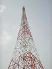 Viễn thông 10kV 4 chân cấu trúc tháp truyền thông góc