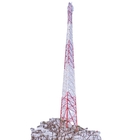 4 Chân cột thép mạ kẽm ASTM A123 Góc Truyền thông Đài phát thanh Wifi Gsm