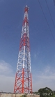 3leg 4leg Tháp thép viễn thông Mạ kẽm góc 49m