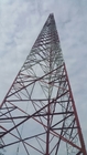 Tháp thép viễn thông mạ kẽm nhúng nóng 60m Q345