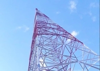 Tháp viễn thông ăng ten 110KV Kết cấu radar góc bằng thép mạ kẽm
