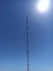 Tháp thép viễn thông Guyed Mast Lattice với 72m 92m mạ kẽm