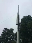 Viễn thông GSM Antenna Tháp đơn cực bằng thép mạ kẽm