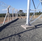 Đường dây truyền dẫn Tháp viễn thông bằng thép hình ống cho công trường xây dựng