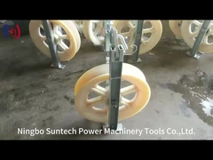 508mm nylon Sheaves Transmissoin Line Khối ròng rọc dây dẫn
