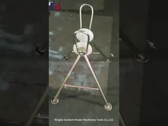 Cáp ngầm Đường ống thép lăn mặt đất Công cụ kéo cao