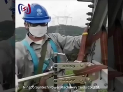 ISO JQJ Máy cắt thép góc Công cụ kéo cáp ngầm