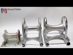 ISO hợp kim nhôm đường thẳng cáp đất cuộn cuộn dây thép cáp cuộn