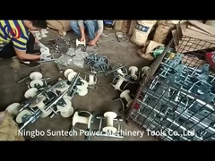 Ròng rọc cáp chịu tải nặng 5KN Thi công đường dây điện
