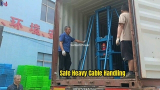 Đế cuộn cáp thủy lực Xử lý cáp hạng nặng an toàn