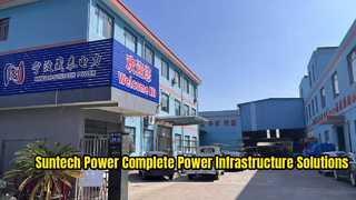 Giải pháp hạ tầng điện Suntech Power Group