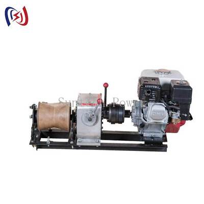 chất lượng  High Speed Fast Powered Winch with 3-5T Tractive Force and 5-24m/Min Traction Speed for Power Line Work nhà máy