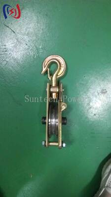 chất lượng  Professional Hoisting Tackle Block and Tackle System for Heavy Duty Lifting with 10-200KN Rated Load in Electrical Construction Projects nhà máy