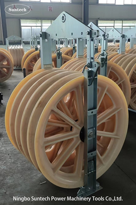 1160mm Chiều kính lớn dẫn cáp kéo pulley Stringing Block MC Nylon Block