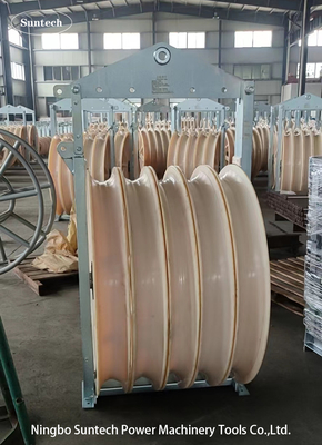1160mm Chiều kính lớn dẫn cáp kéo pulley Stringing Block MC Nylon Block