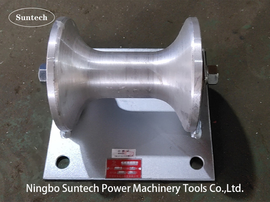 Nylon Sheave Đường thẳng Cable Pulley Wheels Cable Roller Trech Roller