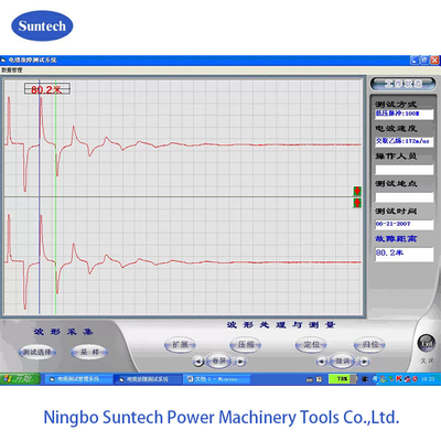 Máy xác định khoảng cách lỗi cáp ngầm, Máy phát hiện lỗi cáp phân phối 8G