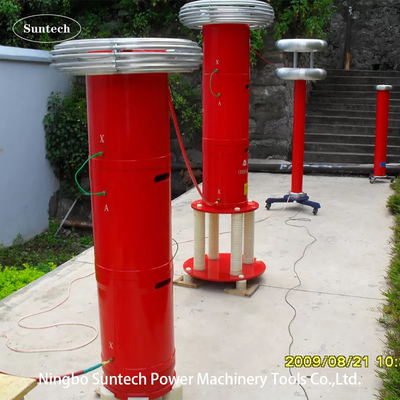 Hệ thống thử nghiệm cộng hưởng AC di động cho thử nghiệm GIS 132KV với chu kỳ hoạt động 60 phút