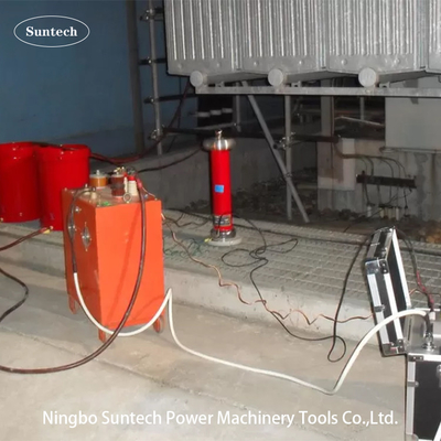Hệ thống thử nghiệm cộng hưởng AC tại chỗ cho thử nghiệm trạm phụ điện 110KV
