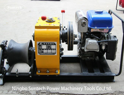 Máy kéo tời cáp mô hình 30KN SFJ Định vị chính xác với động cơ xăng