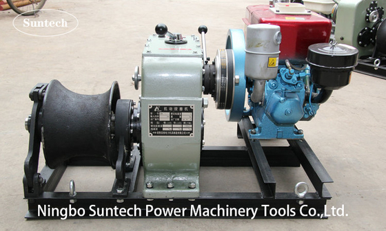 Chuỗi dây Powered Tời tốc độ cao Dây thép hình trụ sắp tới