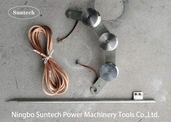 Nhôm Sheave Hook Khối nối đất Khối dây dẫn