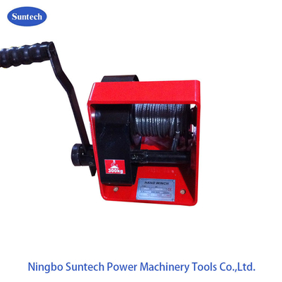 Tời truyền động bánh răng Worm, Tời kéo tay thuyền nhỏ GR300