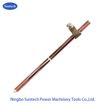 Thanh đất thép mạ đồng M16 cho đường dây điện