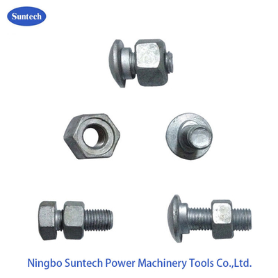 Thép mạ kẽm Hex Splice Post Carriage Bulông và đai ốc