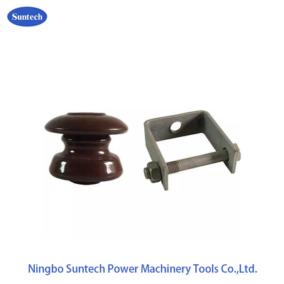 Bộ cách điện đường truyền bằng xi măng bằng sứ với bu lông 400V