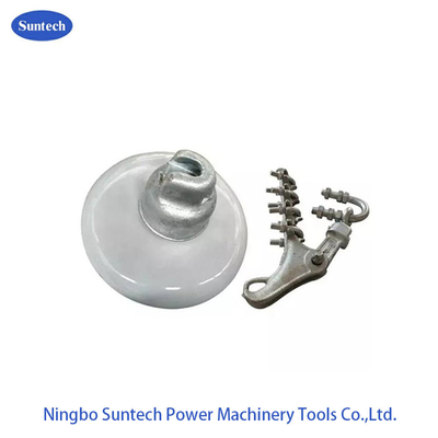 Đường truyền 70KN Cách điện treo đĩa sứ có nắp