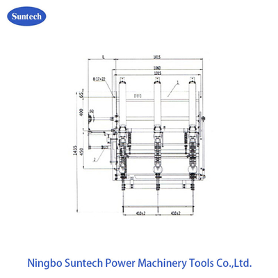 Công tắc ngắt tải chân không trong nhà điều khiển từ xa 40.5KV