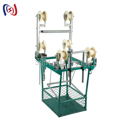Bốn dây dẫn Bundle Đường dây trên cao Xe đạp kiểm tra xe đẩy