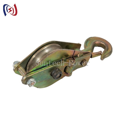 Hai khối ròng rọc móc loại mở Công cụ xâu dây dẫn 30kN
