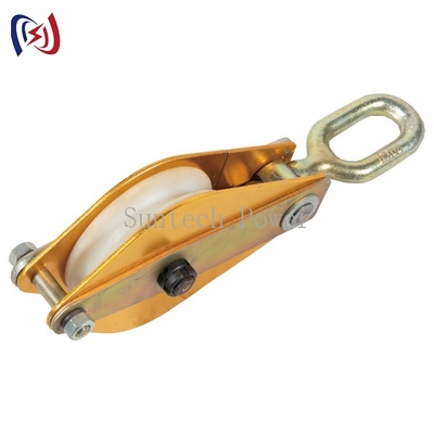 Nhôm Sheave Hositing Tackle Transmission Line String Aluminium Pulley Block