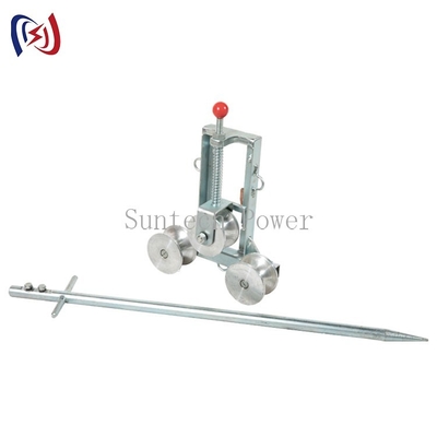 Nhôm Sheave Grouding Dây cáp Khối ròng rọc Khối dây dẫn