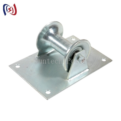 Nylon Sheave Đường thẳng Cable Pulley Wheels Cable Roller Trech Roller