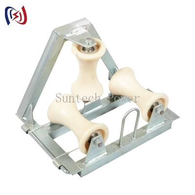 Con lăn kéo cáp ba góc bằng nylon tải 10kn