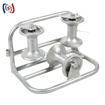 Con lăn nhôm Chuỗi con lăn cáp nặng 200mm