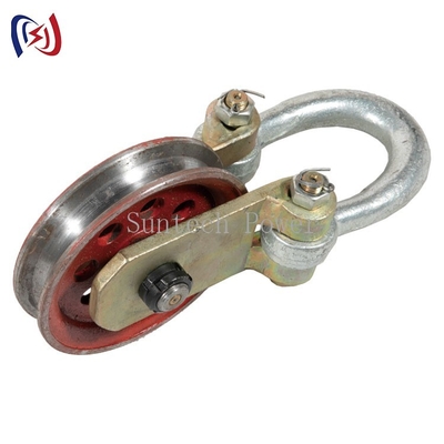 Công cụ lắp dựng tháp 20KN Khối ròng rọc kéo thép cho dây chuyền xây dựng