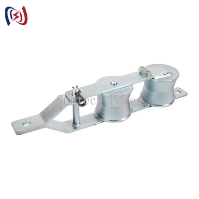 Cáp quang Double Sheaves Khối chuỗi ròng rọc 2KN OPGW Dụng cụ tạo chuỗi